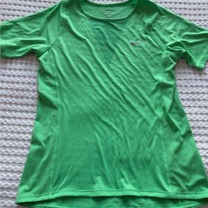 Nike Women's Bright  Green Short Sleeve Tee